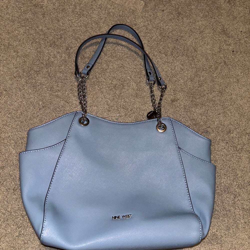 Nine West Light Blue Shoulder Bag